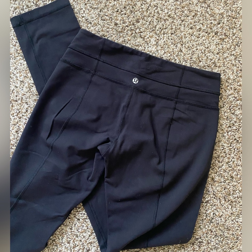 Lululemon Size 6 Back Seam Leggings